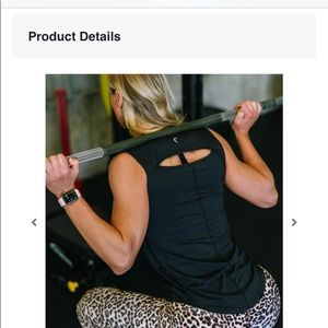 ZYIA Black Horizon Muscle Tank